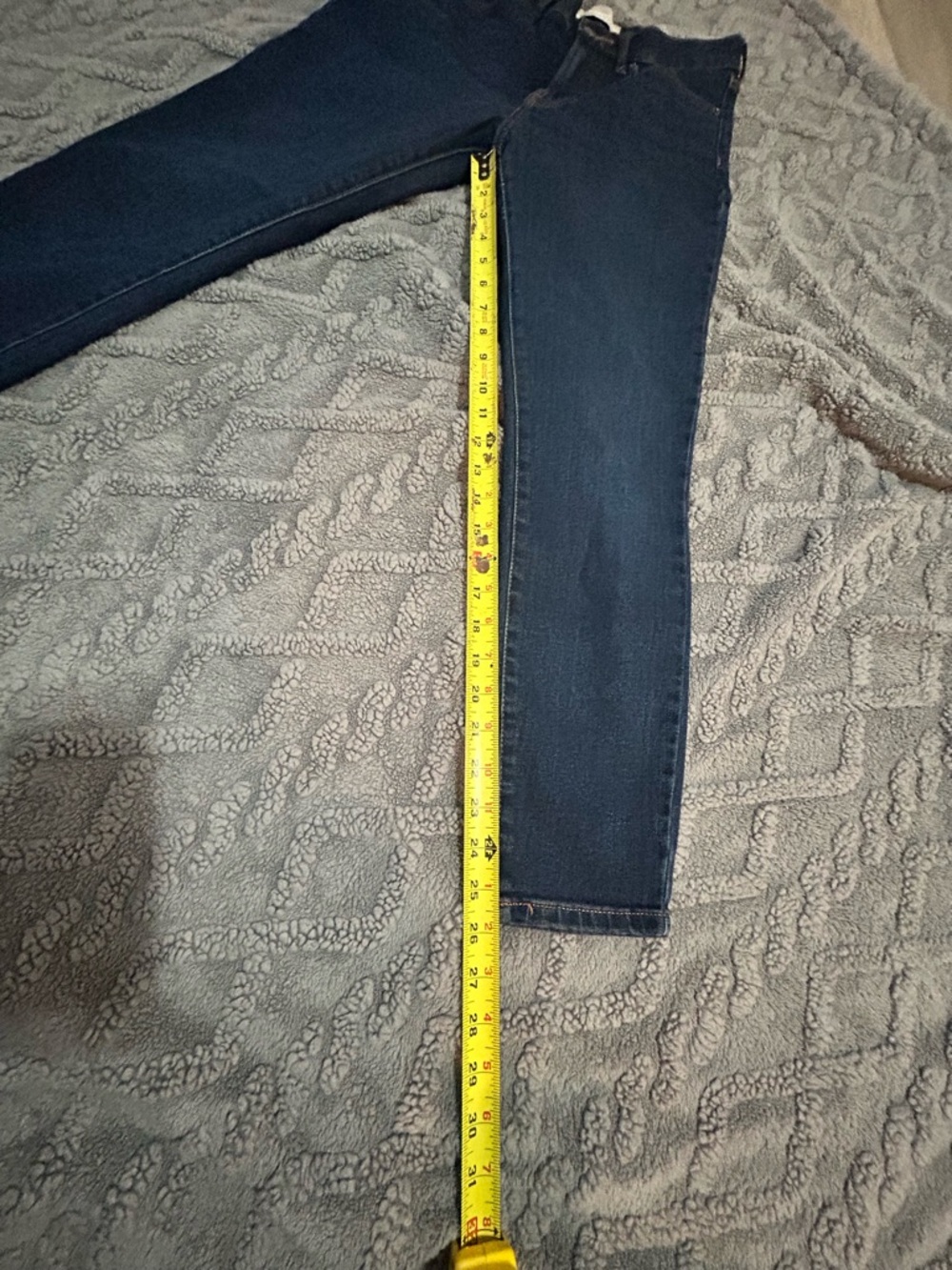 Everlane High-Rise Women’s Skinny Ankle Jeans in Dark Blue size 28 - Picture 7 of 7